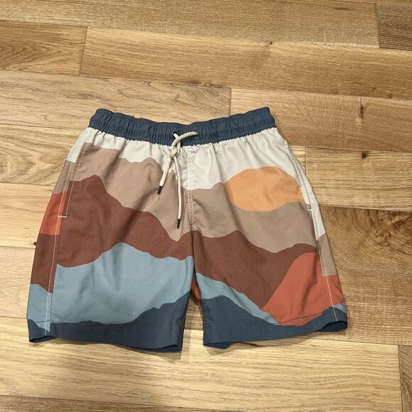Faherty Brand Men’s small Swim Trunks Shorts Drawstring‎ Lined - Picture 1 of 5